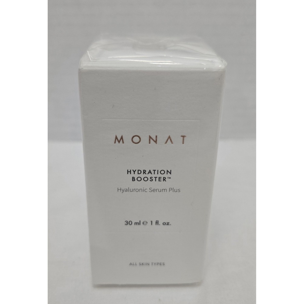 Monat Hydration Booster Hyaluronic Serum Plus 30 ml/1 fl oz - New/Factory Sealed